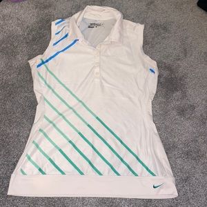 Nike sleeveless golf shirt